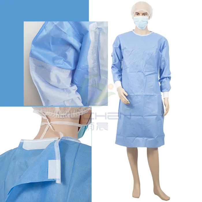 مقاسات ML XL XXL XXL ثوب جراحي معقم وغير معقم - يوتشن