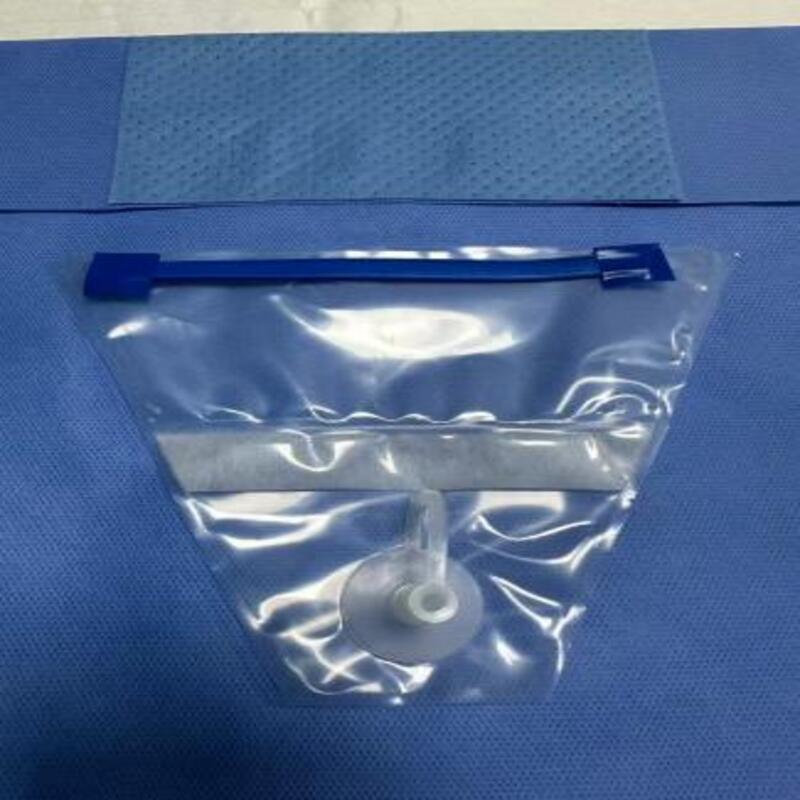 Surgical Drapes with Valve Liquid Collection Pouch - يوتشن